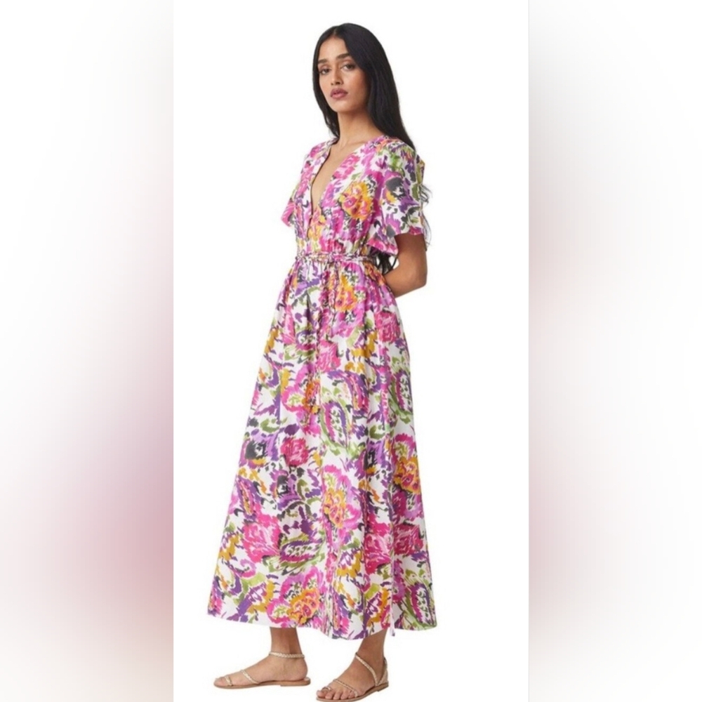 Floral Multicolor Maxi Dress